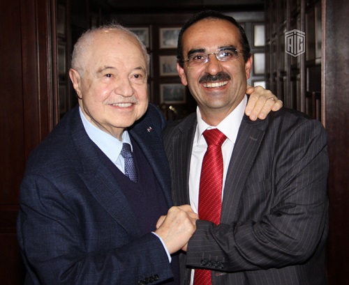 Abu-Ghazaleh Congratulates the Palestinian Executive Director for his Appointment as President of the (PACPA)