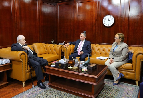 Abu-Ghazaleh and the Mexican Ambassador to Jordan Discuss Enhancing Commercial and Cultural Exchange