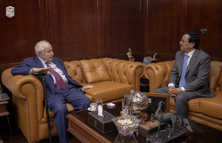 ARADO Director General, Dr. Nasser Al-Qahtani, Visits Dr. Talal Abu-Ghazaleh
