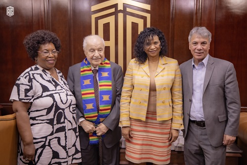 Dr. Abu-Ghazaleh Receives Ambassador of the Republic of South Africa