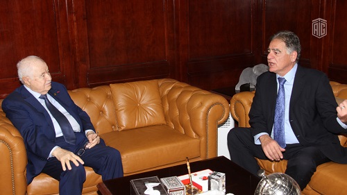 أبوغزاله وسفير الأردن لدى جنوب افريقيا يبحثان القضايا ذات الاهتمام المشترك